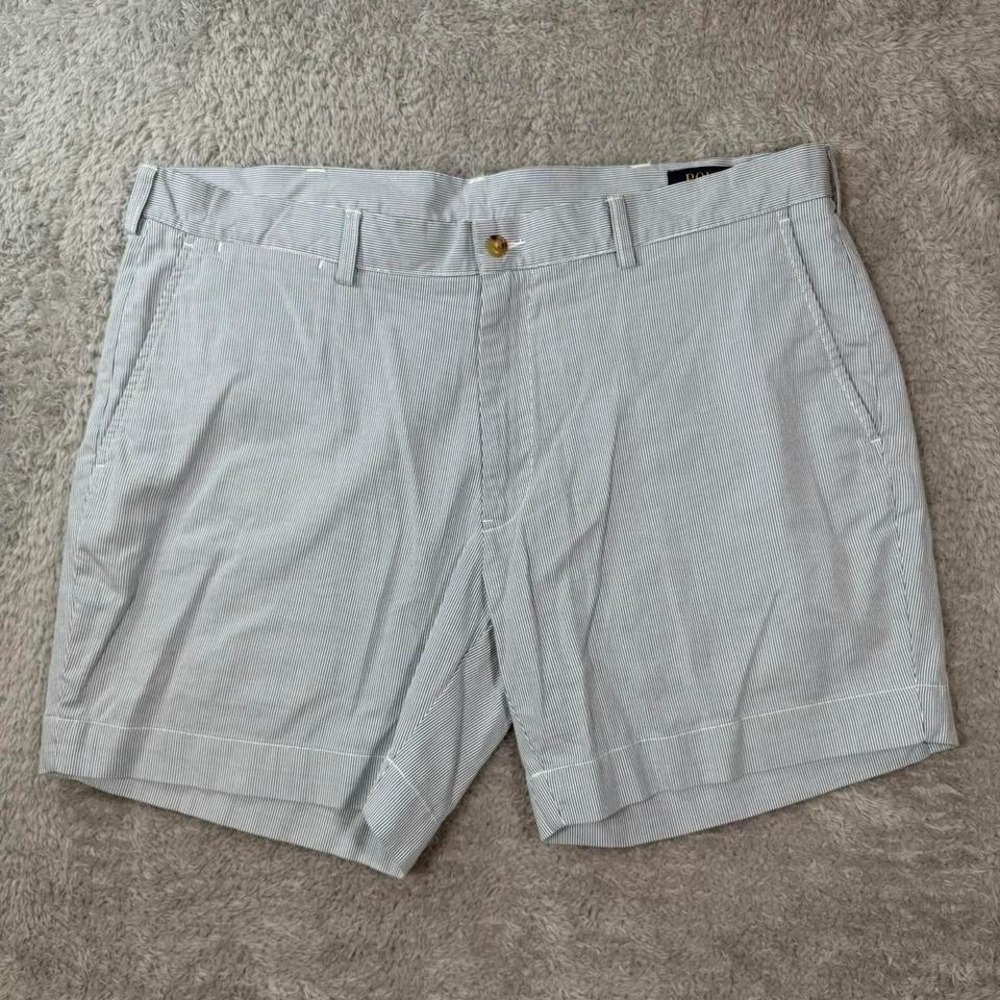 Polo Ralph Lauren blue pin stripe shorts